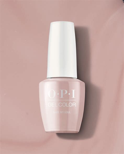 opi nude gel polish|OPI®: Bare My Soul .